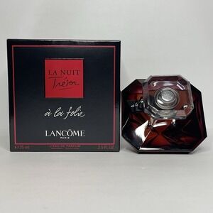 Lancome LA NUIT Tresor a La Folie 2.5 oz /75 ml Women's EDP NEW Open Box